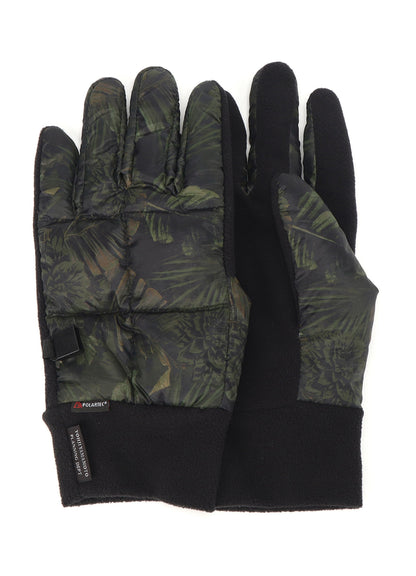 【12/5 12:00 Release】【S'YTE X TAION】DAHLIA CAMOUFLAGE QUILTED DOWN GLOVE