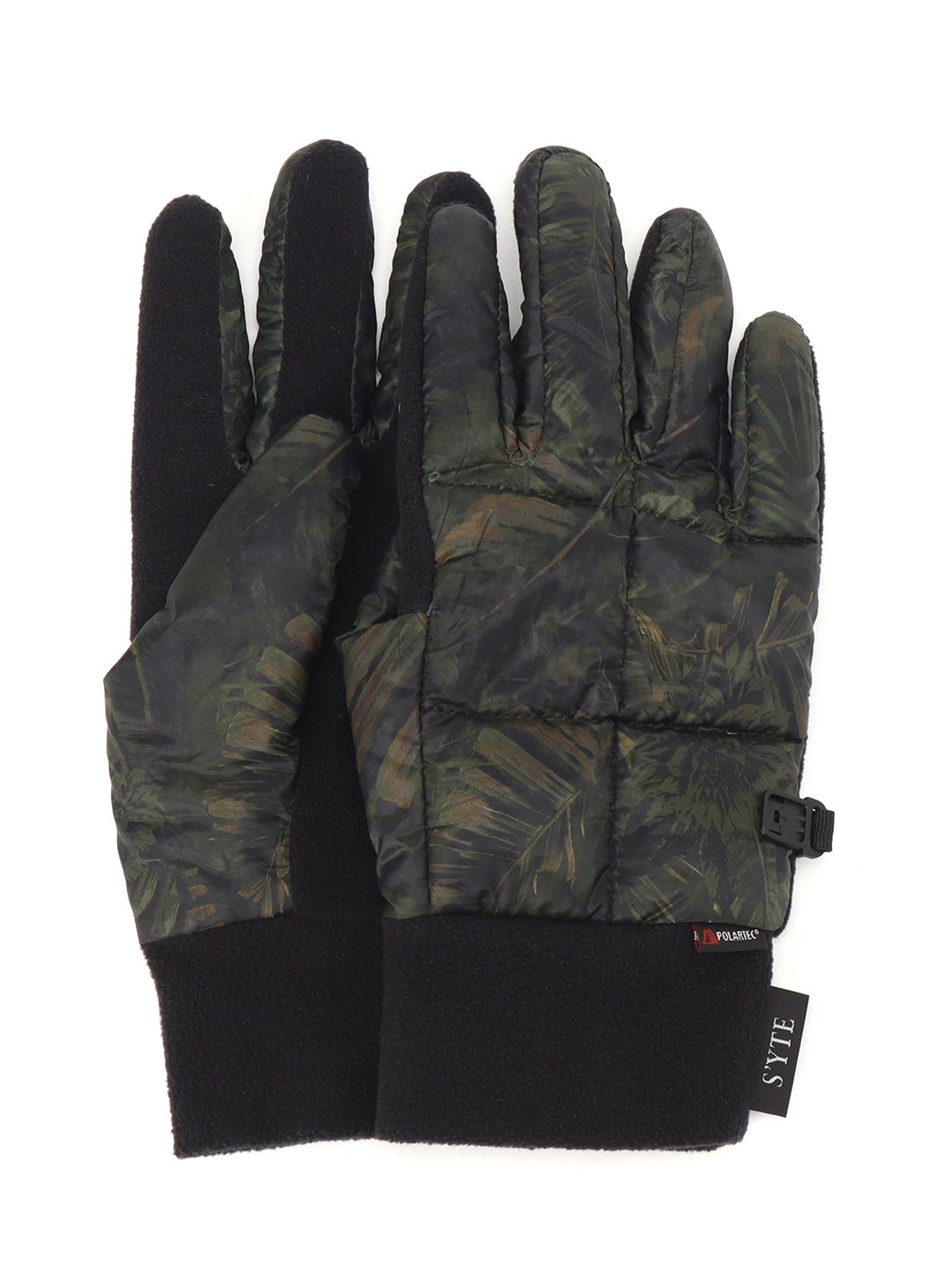 【12/5 12:00 Release】【S'YTE X TAION】DAHLIA CAMOUFLAGE QUILTED DOWN GLOVE