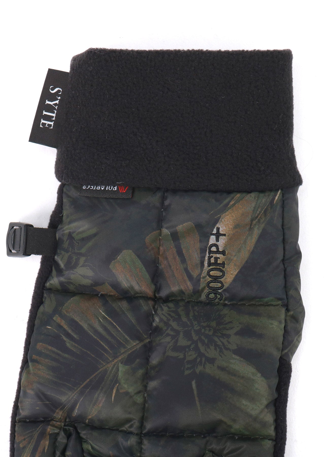 【S'YTE X TAION】DAHLIA CAMOUFLAGE QUILTED DOWN GLOVE