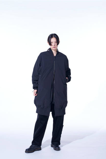 【S'YTE X TAION】QUILTED DOWN REVERSIBLE LONG MA-1