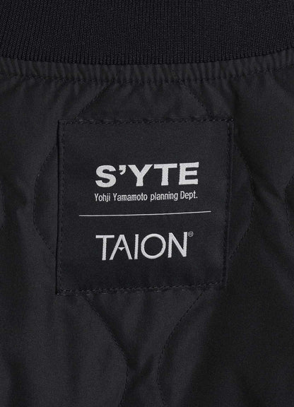 【S'YTE X TAION】QUILTED DOWN REVERSIBLE LONG MA-1