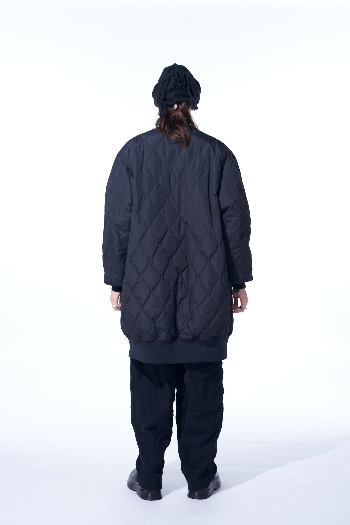 【S'YTE X TAION】QUILTED DOWN REVERSIBLE LONG MA-1