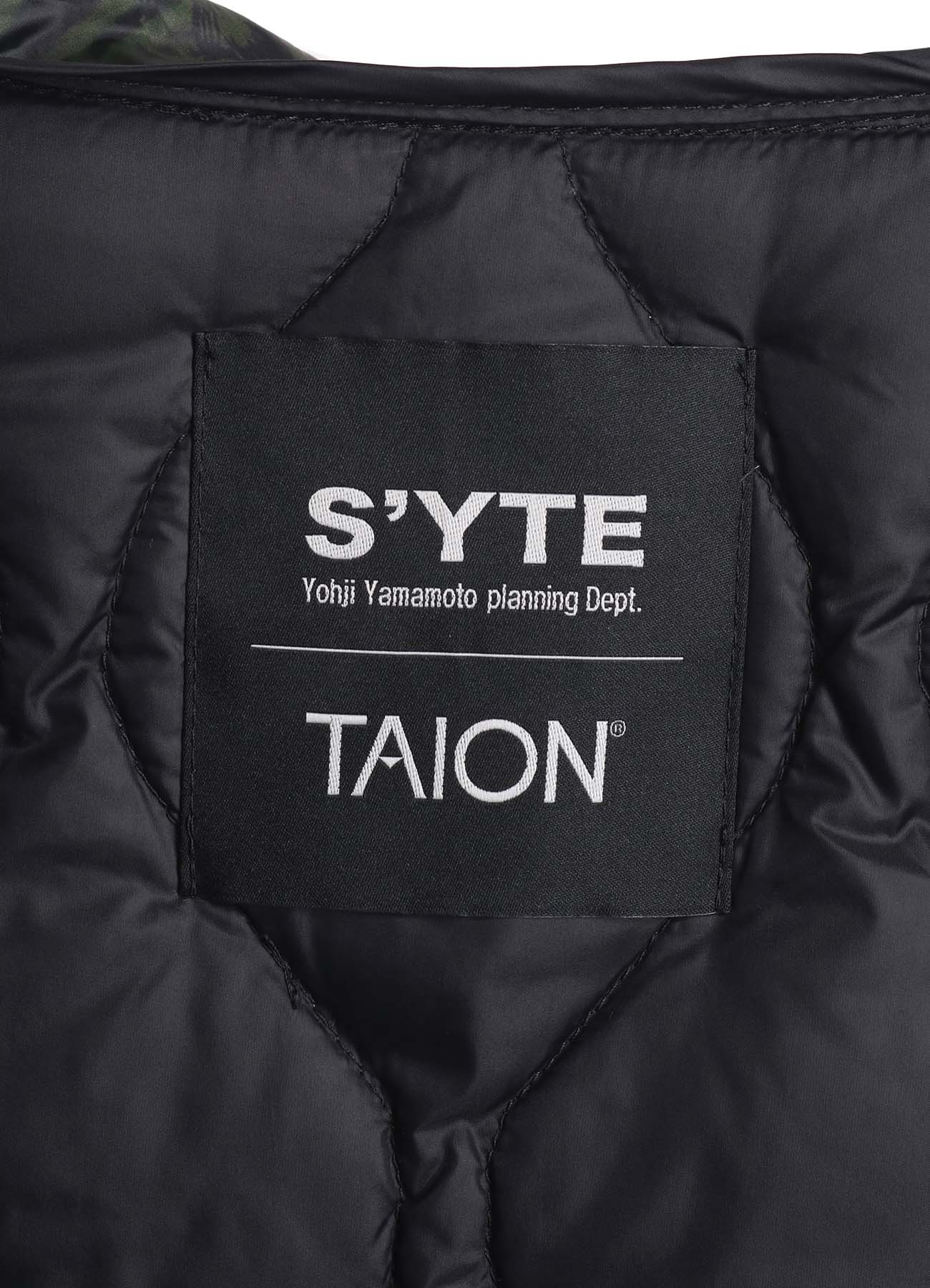 【S'YTE X TAION】DAHLIA CAMOUFLAGE QUILTED DOWN PARKA