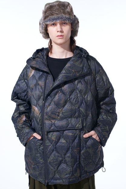 【S'YTE X TAION】DAHLIA CAMOUFLAGE QUILTED DOWN PARKA