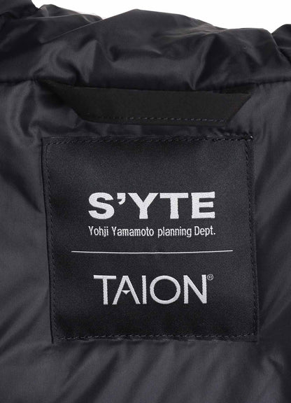 【S'YTE X TAION】STITCHLESS HOODED DOWN JACKET