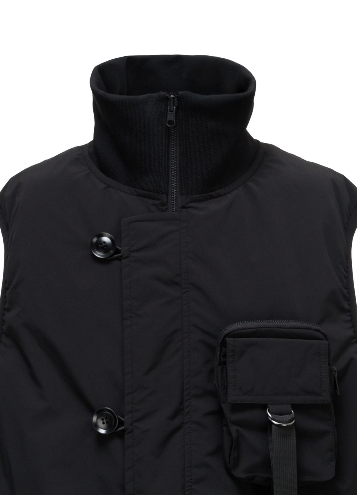 S'YTE X TAION REVERSIBLE UTILITY POUCH DOWN VEST