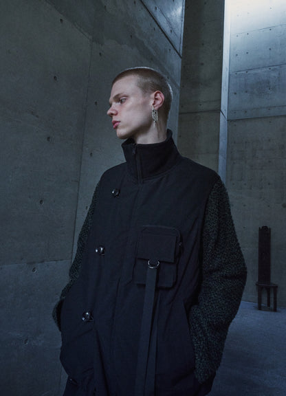 S'YTE X TAION REVERSIBLE UTILITY POUCH DOWN VEST
