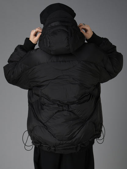 S'YTE X TAION REVERSIBLE UTILITY DOWN JACKET