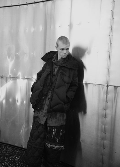 S'YTE X TAION REVERSIBLE UTILITY DOWN JACKET