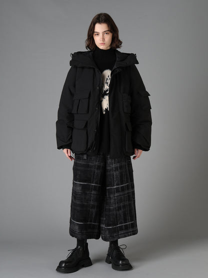 S'YTE X TAION REVERSIBLE UTILITY DOWN JACKET
