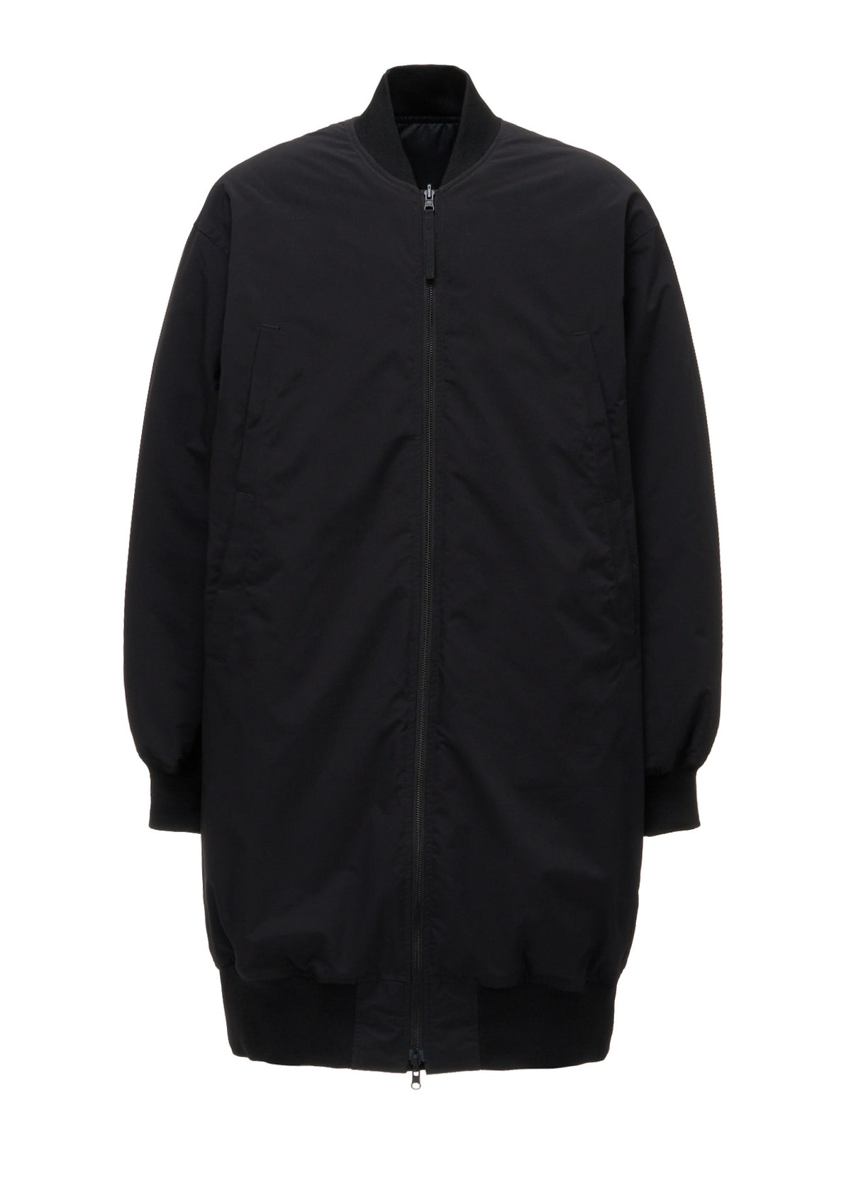 S'YTE X TAION REVERSIBLE EMBROIDERED LONG BOMBER JACKET