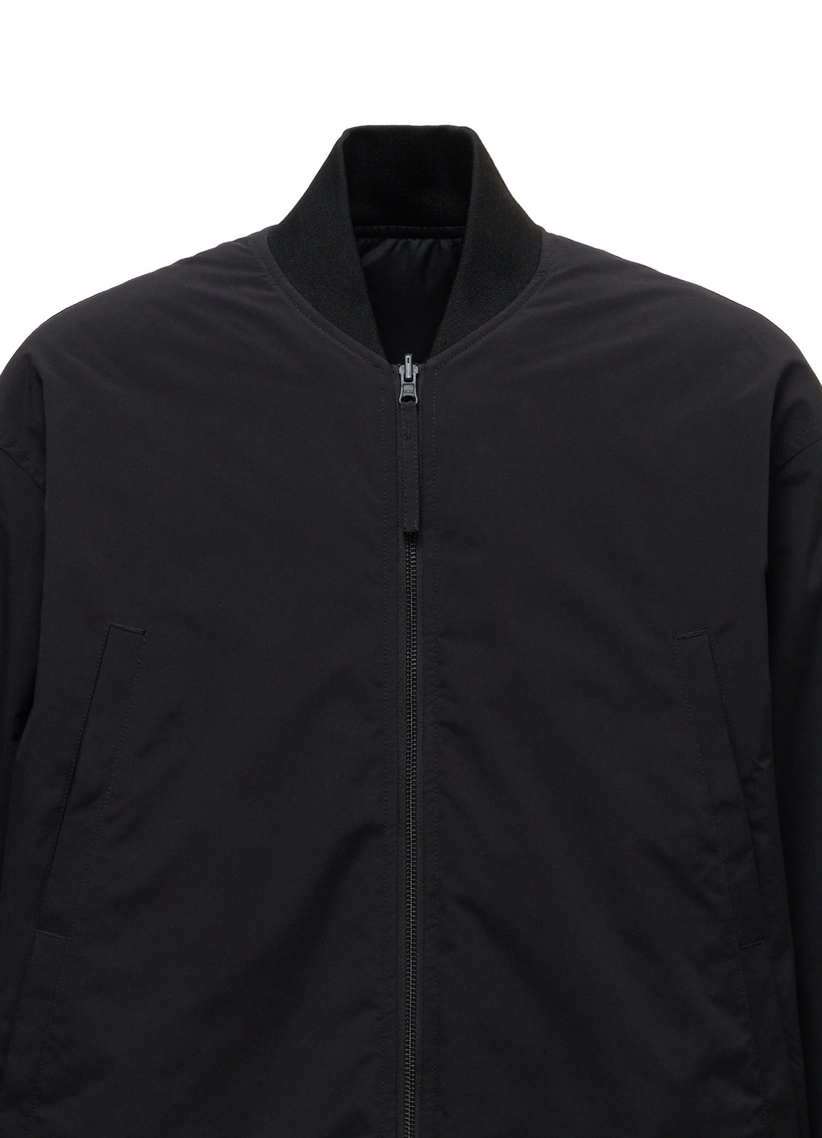 S'YTE X TAION REVERSIBLE EMBROIDERED LONG BOMBER JACKET