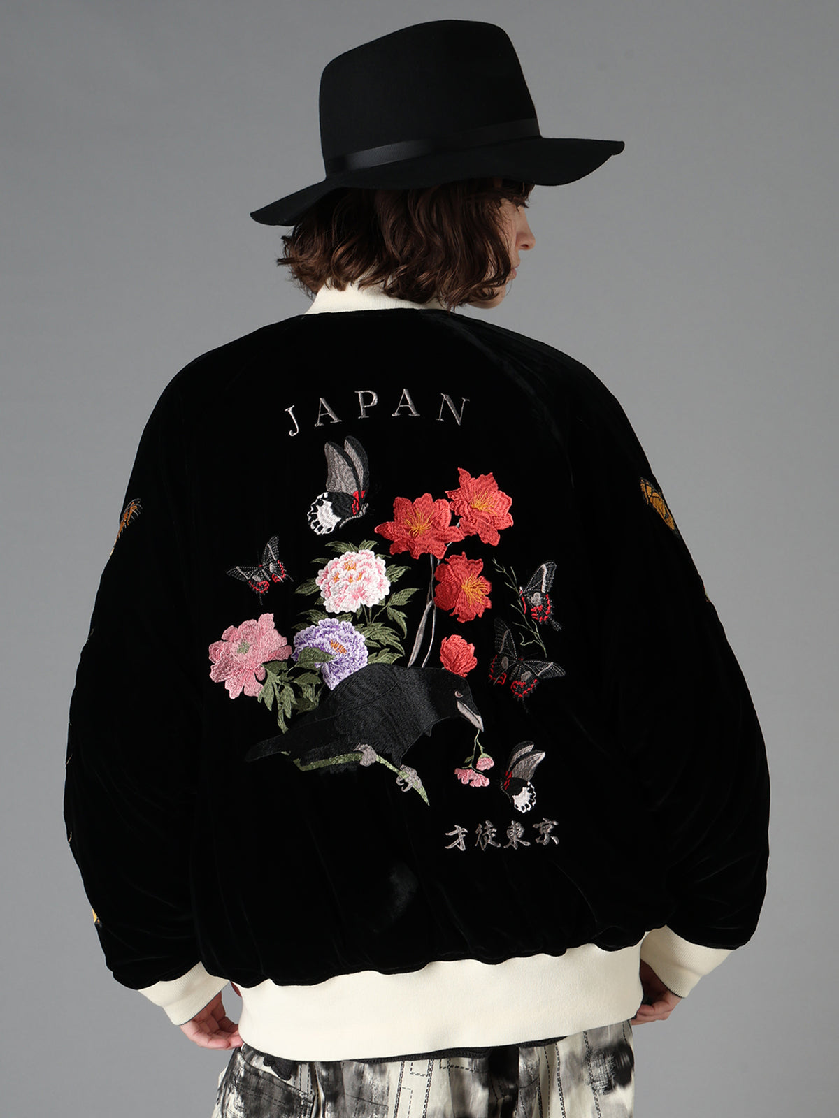 S'YTE X TAION EMBROIDERY REVERSIBLE BOMBER JACKET-S'YTE TOKYO