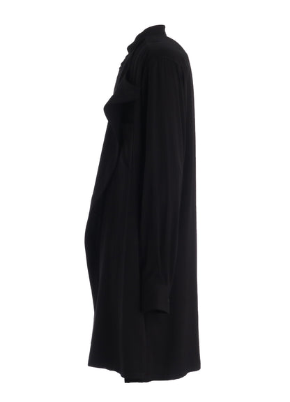 S'YTE X KAZUO KAMIMURA-LADY SNOWBLOOD PRINT LAYERED-FRONT SHIRT