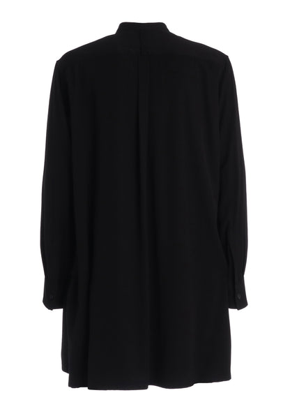 S'YTE X KAZUO KAMIMURA-LADY SNOWBLOOD PRINT LAYERED-FRONT SHIRT