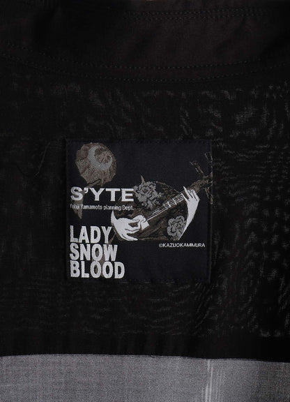 S'YTE X KAZUO KAMIMURA-LADY SNOWBLOOD NARRATIVE PRINT LONG SHIRT