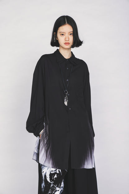S'YTE X KAZUO KAMIMURA-LADY SNOWBLOOD NARRATIVE PRINT LONG SHIRT
