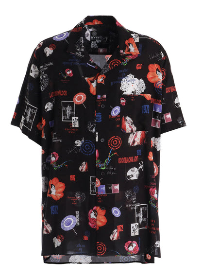 S'YTE X KAZUO KAMIMURA-ICONIC CHARACTER ALL-OVER PRINT SHORT-SLEEVE SHIRT