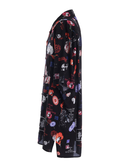 S'YTE X KAZUO KAMIMURA-ICONIC CHARACTER ALL-OVER PRINT SHORT-SLEEVE SHIRT