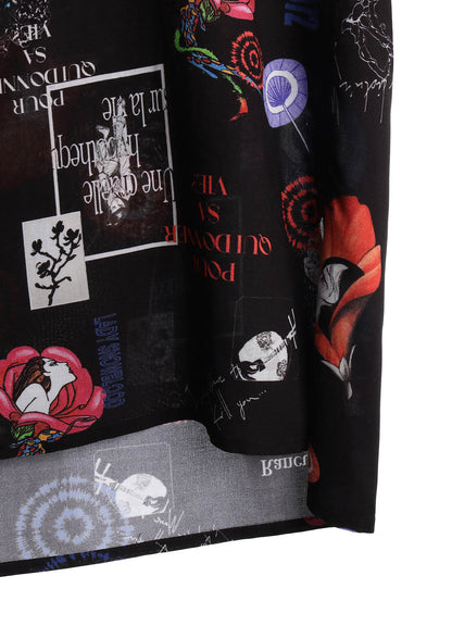 S'YTE X KAZUO KAMIMURA-ICONIC CHARACTER ALL-OVER PRINT SHORT-SLEEVE SHIRT