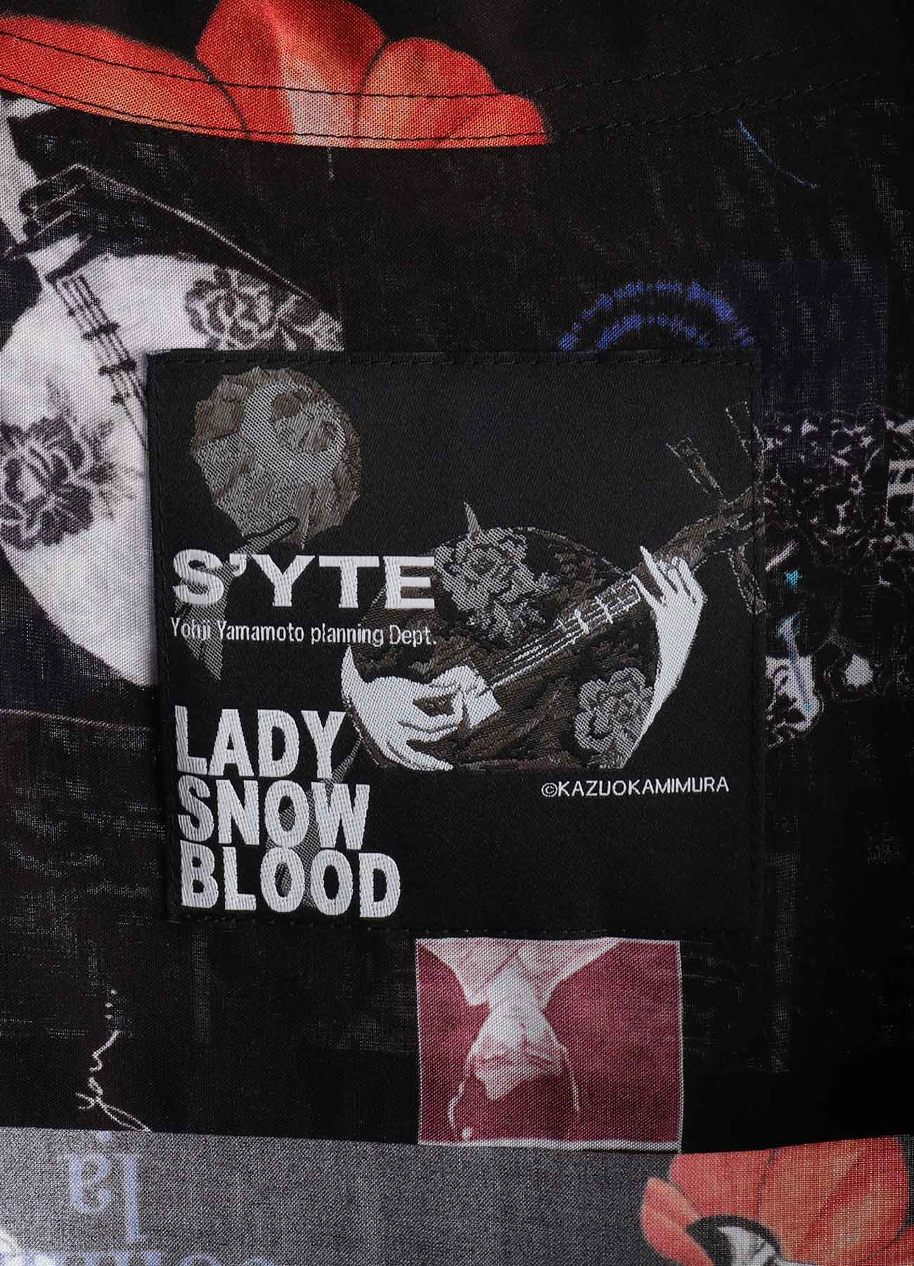 S'YTE X KAZUO KAMIMURA-ICONIC CHARACTER ALL-OVER PRINT SHORT-SLEEVE SHIRT