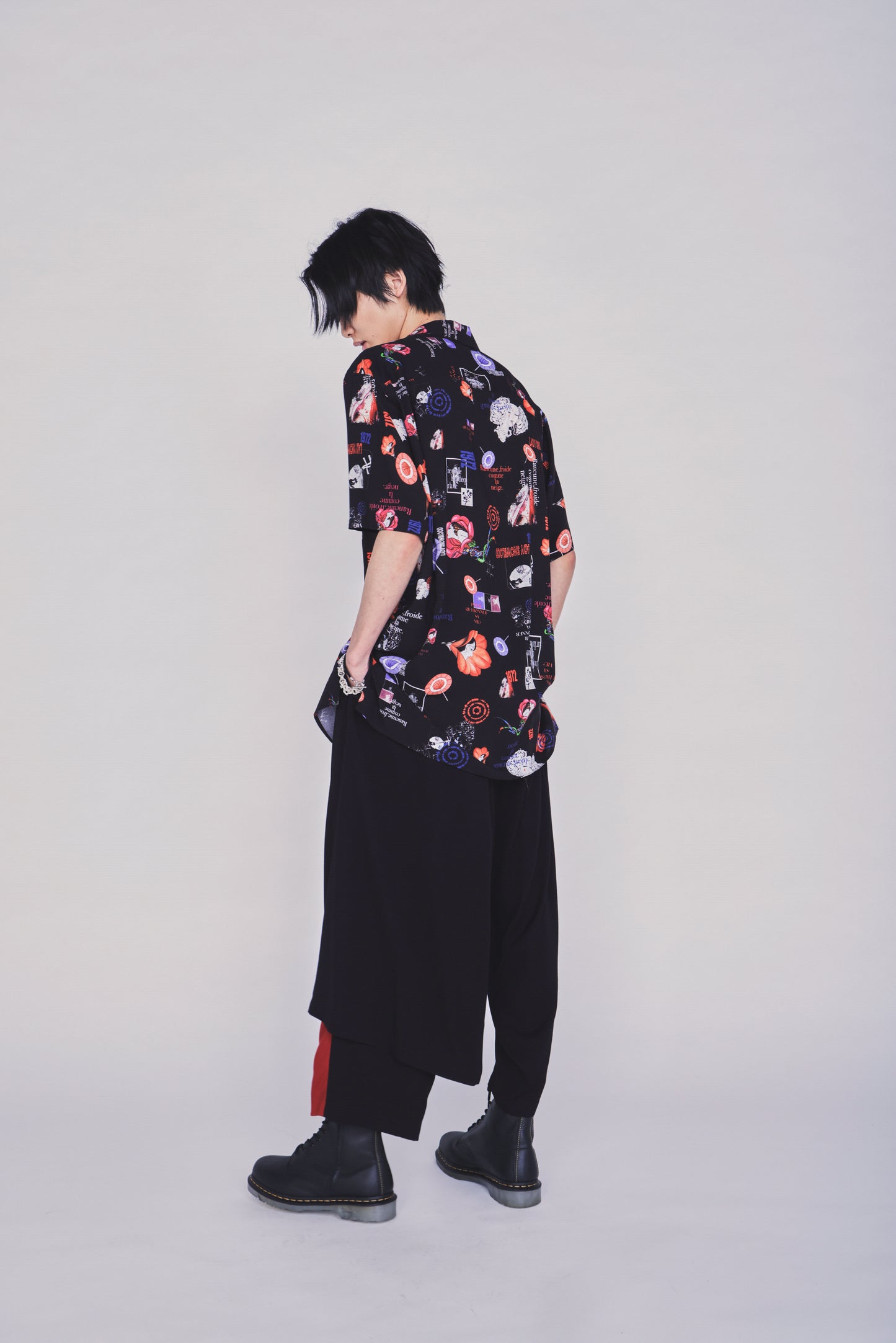 S'YTE X KAZUO KAMIMURA-ICONIC CHARACTER ALL-OVER PRINT SHORT-SLEEVE SHIRT