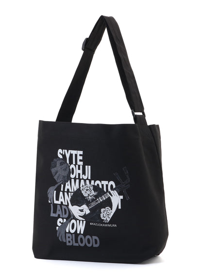 S'YTE X KAZUO KAMIMURA-LADY SNOWBLOOD DOUBLE-SIDED PRINT TOTE BAG
