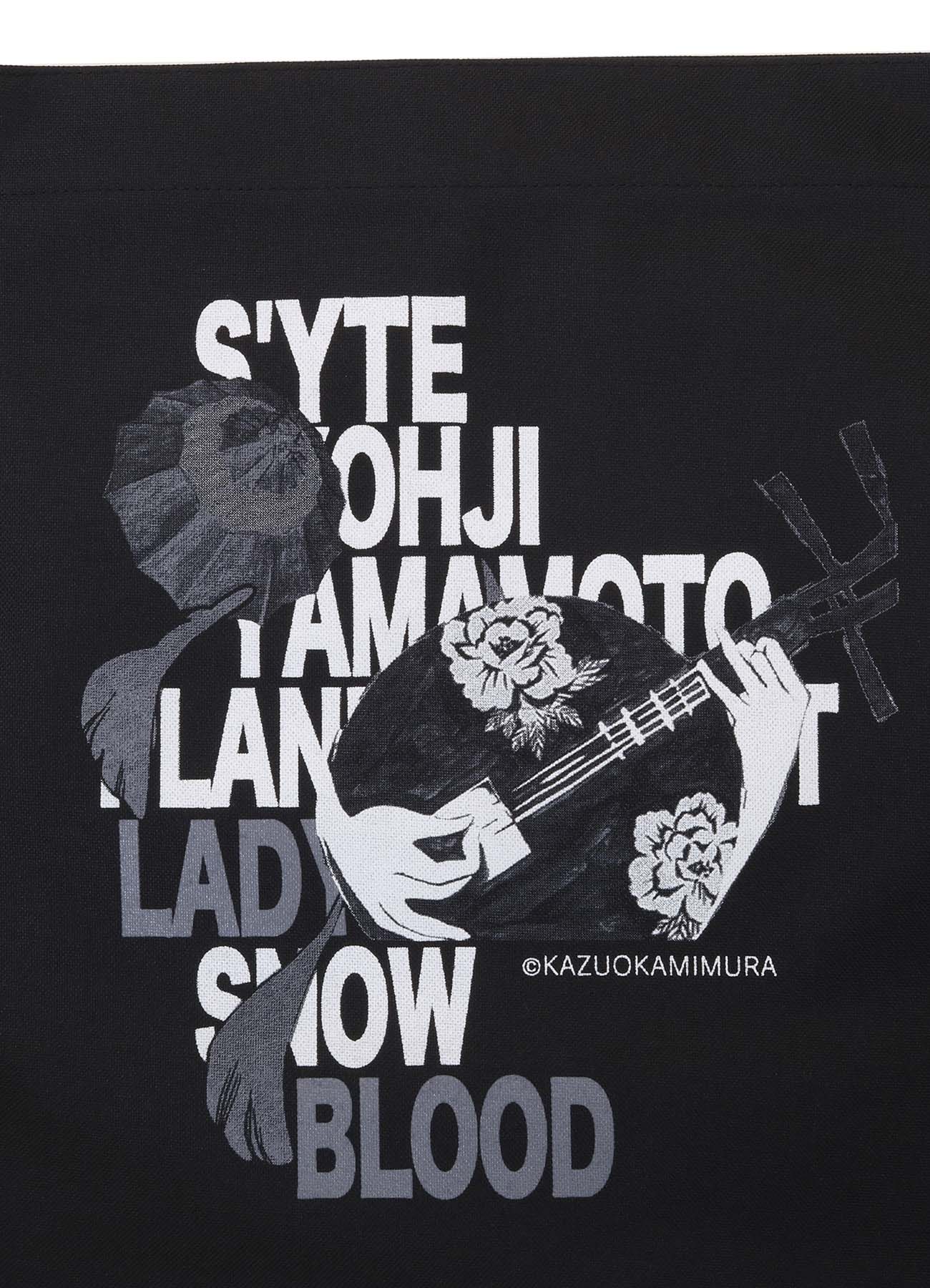 S'YTE X KAZUO KAMIMURA-LADY SNOWBLOOD DOUBLE-SIDED PRINT TOTE BAG