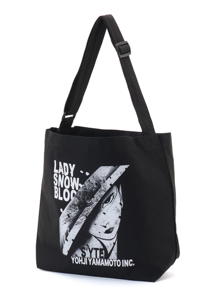 S'YTE X KAZUO KAMIMURA-LADY SNOWBLOOD DOUBLE-SIDED PRINT TOTE BAG
