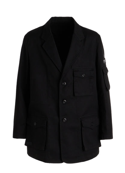 S'YTE × DICKIES-WORK-DETAIL JACKET WITH THREE FLAP POCKETS