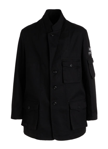 S'YTE × DICKIES-WORK-DETAIL JACKET WITH THREE FLAP POCKETS