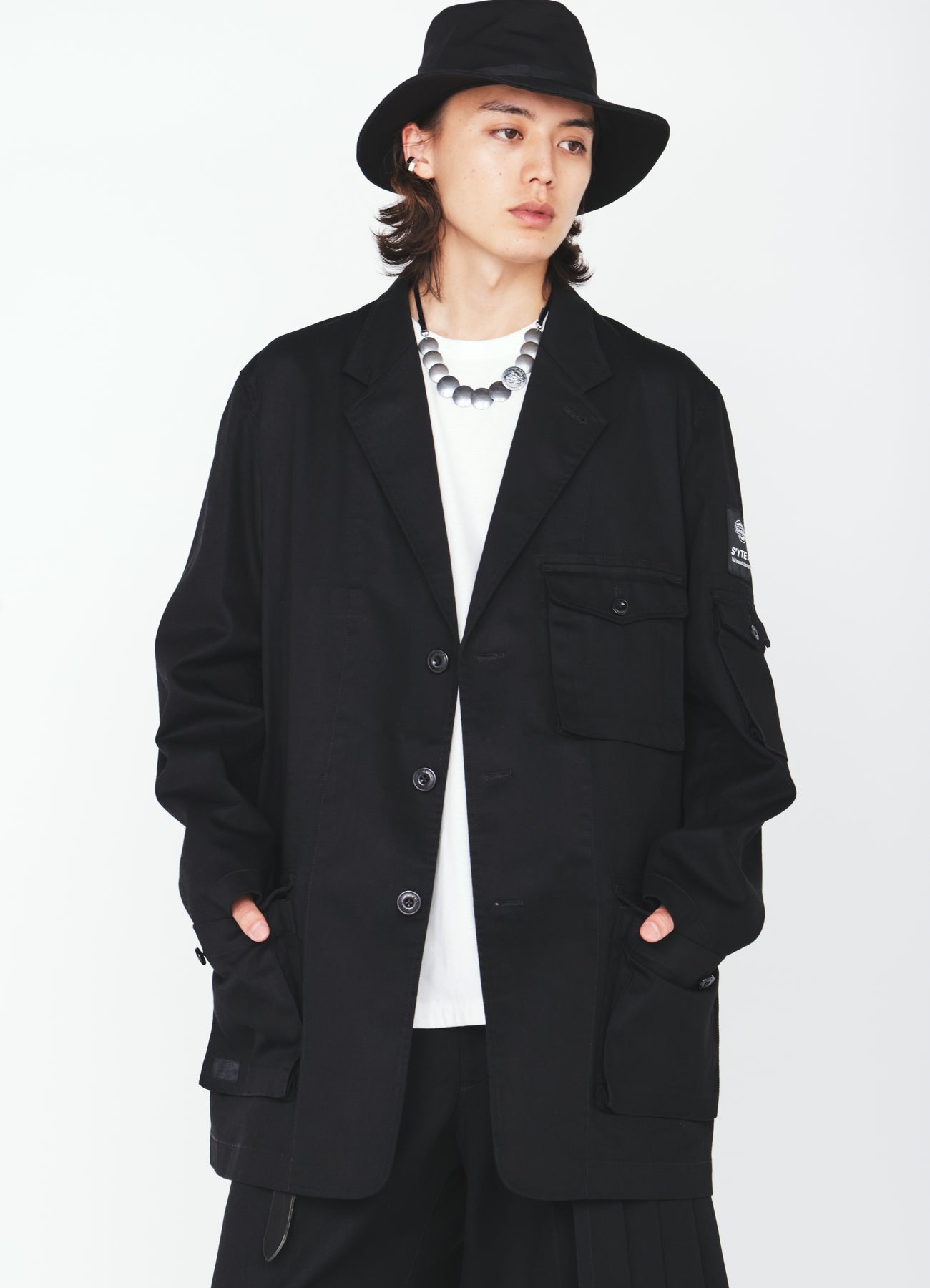Y’s for men 00's Cargo Pocket Jacket S'YTE × DICKIES-WORK-DETAIL JACKET WITH THREE FLAP POCKETS – THE