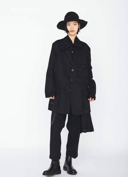 S'YTE × DICKIES-WORK-DETAIL JACKET WITH THREE FLAP POCKETS