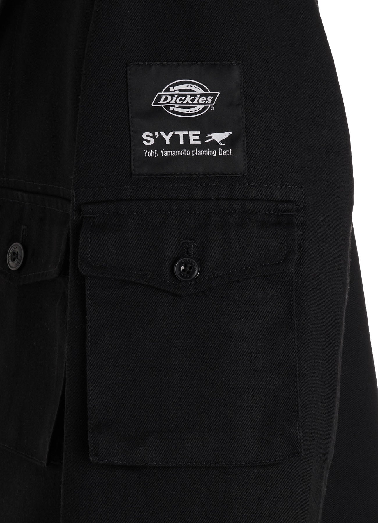 S'YTE × DICKIES-WORK-DETAIL JACKET WITH THREE FLAP POCKETS