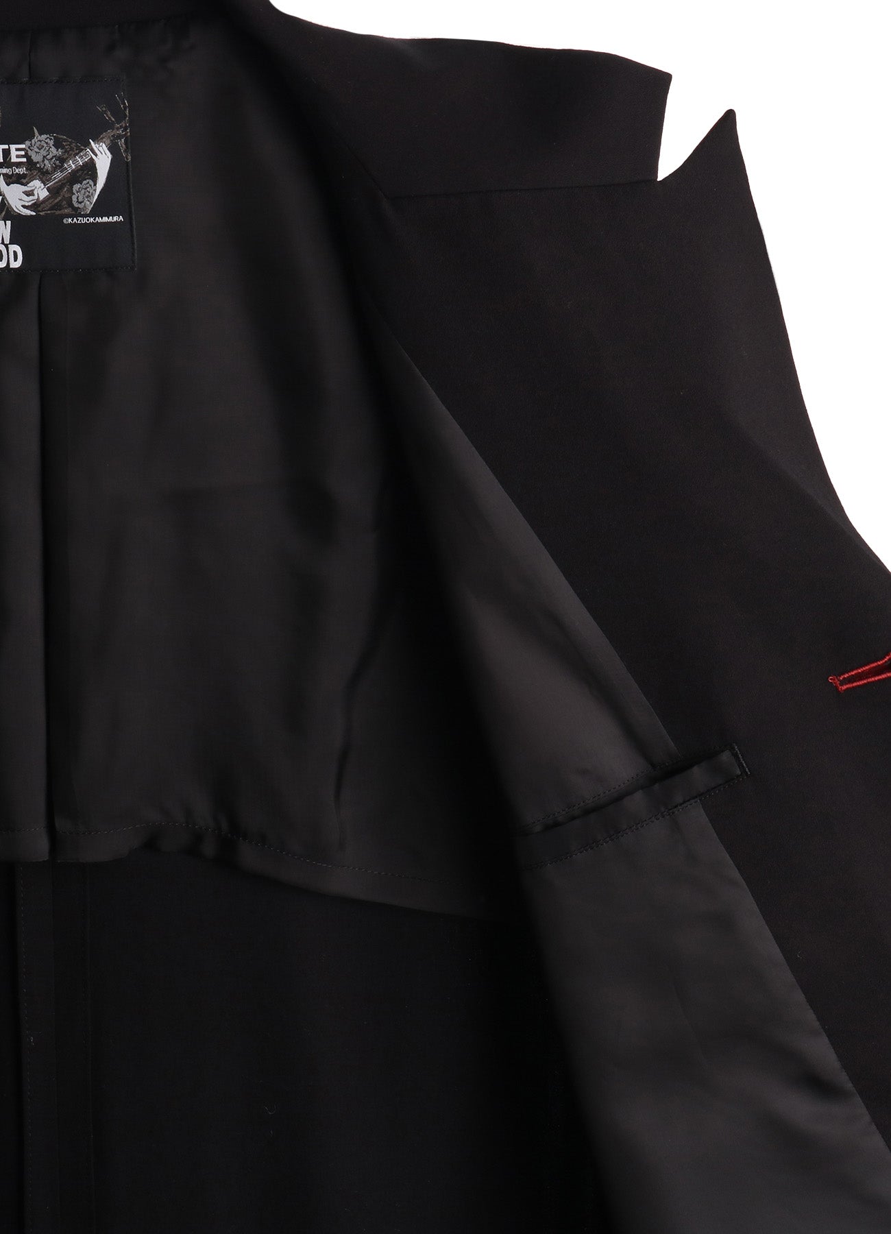 S'YTE X KAZUO KAMIMURA-LADY SNOWBLOOD PRINT DOUBLE-LAYER JACKET