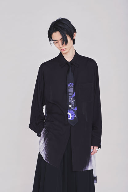 S'YTE X KAZUO KAMIMURA-LADY SNOWBLOOD PRINT NECKTIE