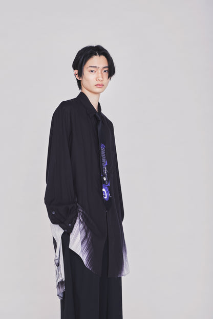 S'YTE X KAZUO KAMIMURA-LADY SNOWBLOOD PRINT NECKTIE