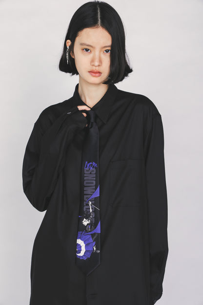 S'YTE X KAZUO KAMIMURA-LADY SNOWBLOOD PRINT NECKTIE