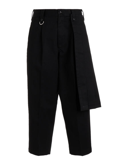 S'YTE × DICKIES-STRAIGHT PANTS WITH A REMOVABLE WRAP PANEL