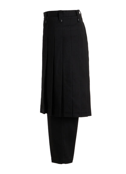 S'YTE × DICKIES-STRAIGHT PANTS WITH A REMOVABLE WRAP PANEL