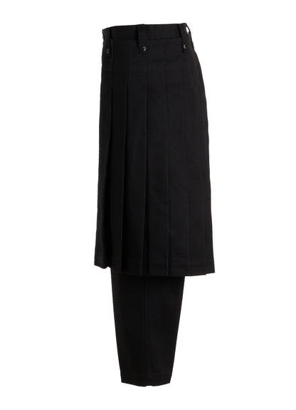 S'YTE × DICKIES-STRAIGHT PANTS WITH A REMOVABLE WRAP PANEL