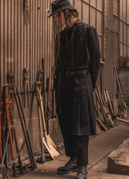 S'YTE × DICKIES-STRAIGHT PANTS WITH A REMOVABLE WRAP PANEL