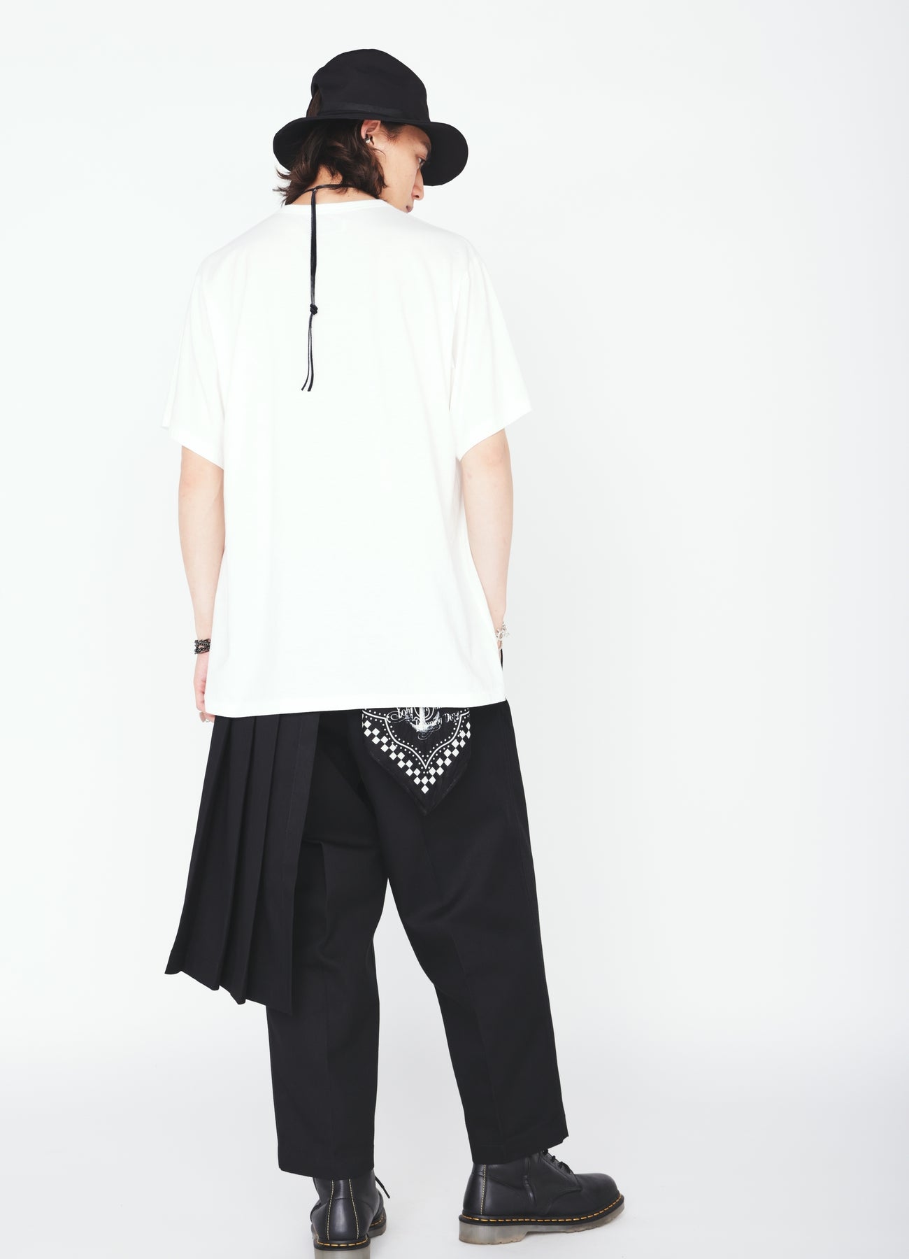 S'YTE × DICKIES-STRAIGHT PANTS WITH A REMOVABLE WRAP PANEL