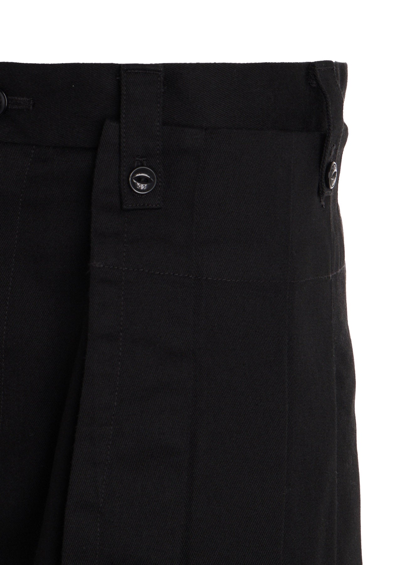 S'YTE × DICKIES-STRAIGHT PANTS WITH A REMOVABLE WRAP PANEL