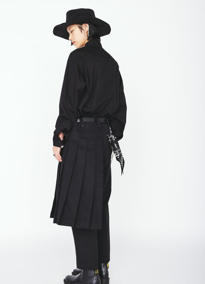 S'YTE × DICKIES-STRAIGHT PANTS WITH A REMOVABLE WRAP PANEL