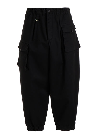 S'YTE × DICKIES-ASYMMETRIC FLAP-POCKET TAPERED PANTS