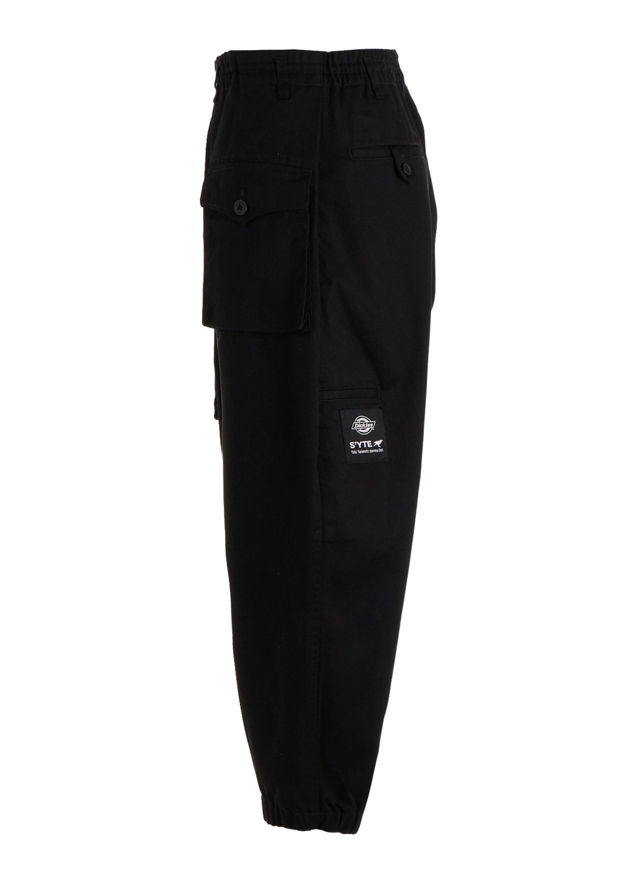 S'YTE × DICKIES-ASYMMETRIC FLAP-POCKET TAPERED PANTS