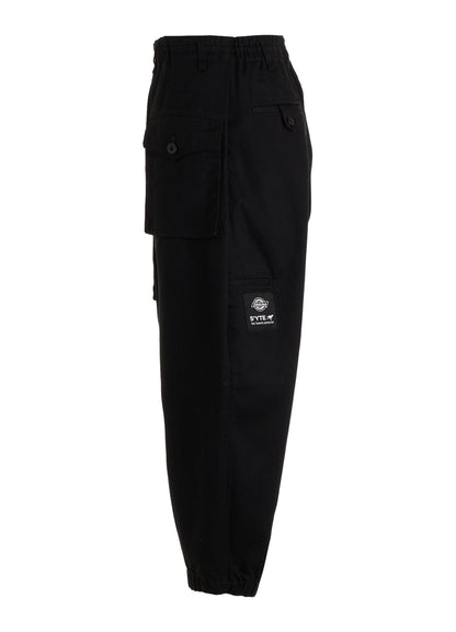 S'YTE × DICKIES-ASYMMETRIC FLAP-POCKET TAPERED PANTS