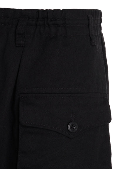 S'YTE × DICKIES-ASYMMETRIC FLAP-POCKET TAPERED PANTS