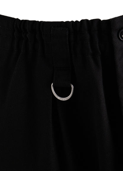 S'YTE × DICKIES-ASYMMETRIC FLAP-POCKET TAPERED PANTS